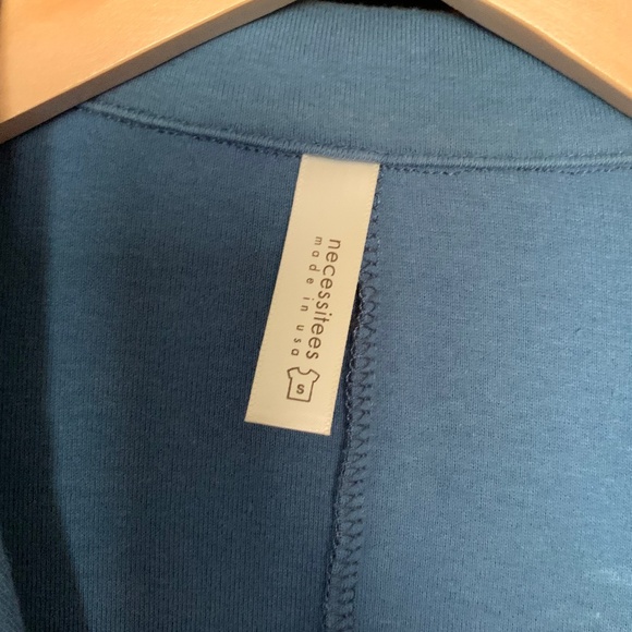 {Necessitees} Open Front Blazer - Picture 2 of 5